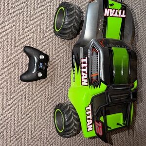 Titan Neon Green and Black RC Monster Truck